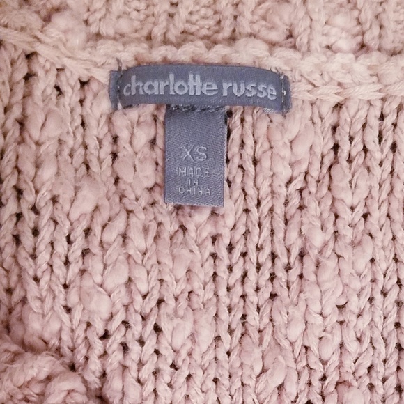 Charlotte Russe Cable Knit Sweater - Picture 5 of 5